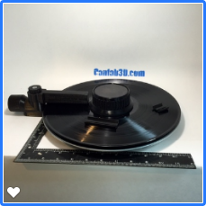 Squeaky Clean Vinyl MK-III RCM 3D Printed Record Cleaner (Classic Black)